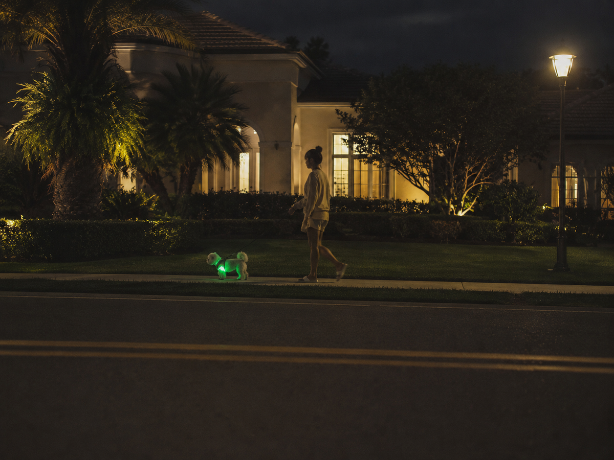 The Afterglow™ LED Safety Vest