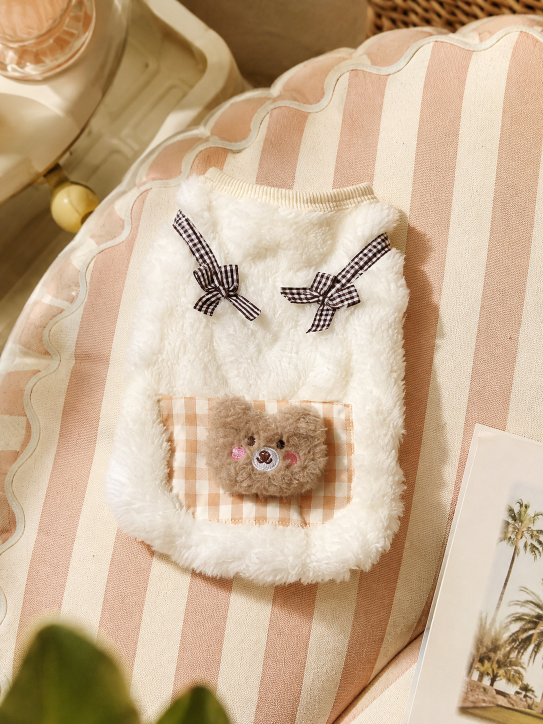 Teddy Picnic Sherpa Vest