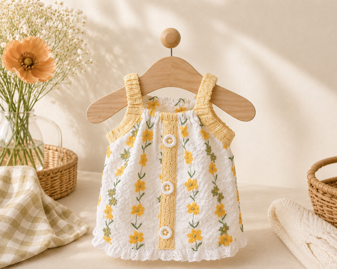 Daisy Meadow Ruffle Dress