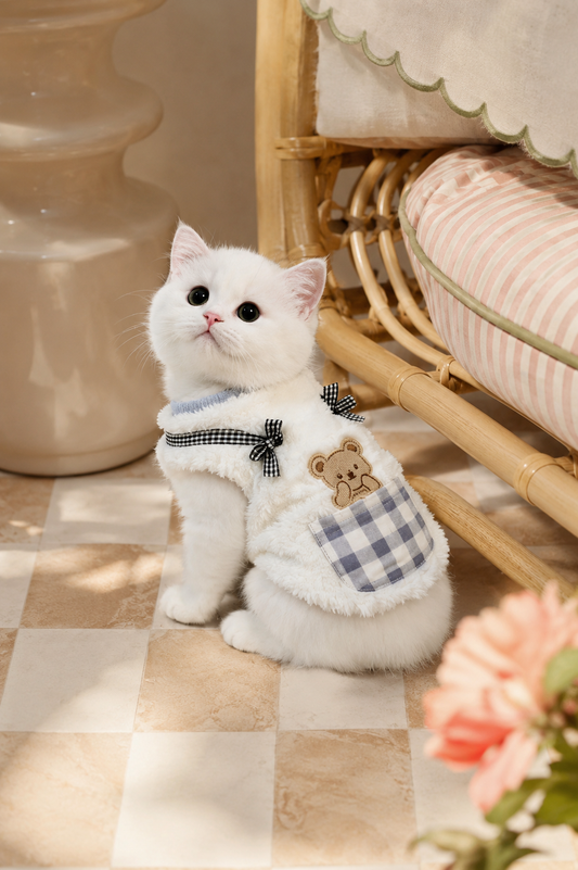 Teddy Picnic Sherpa Vest