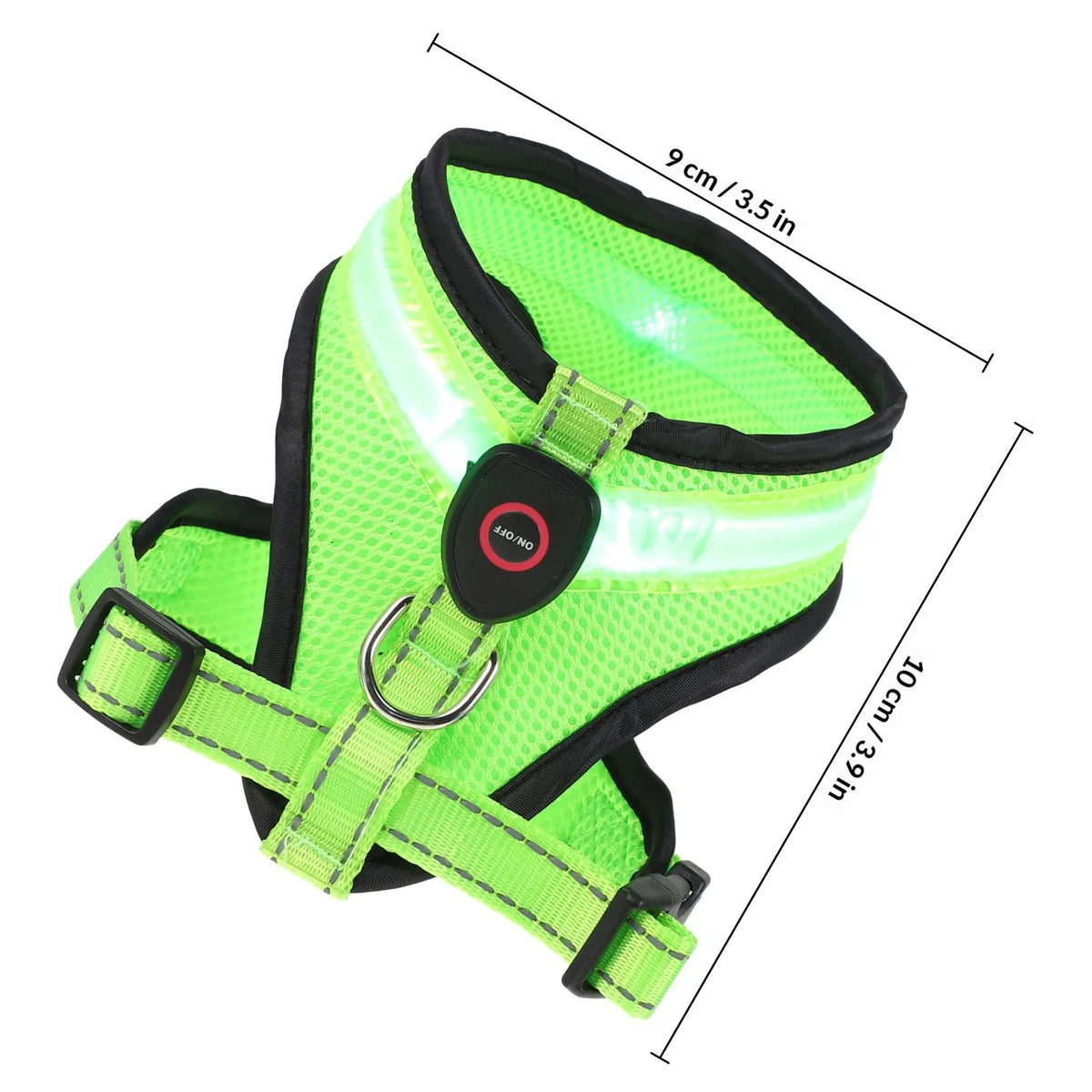 The Afterglow™ LED Safety Vest